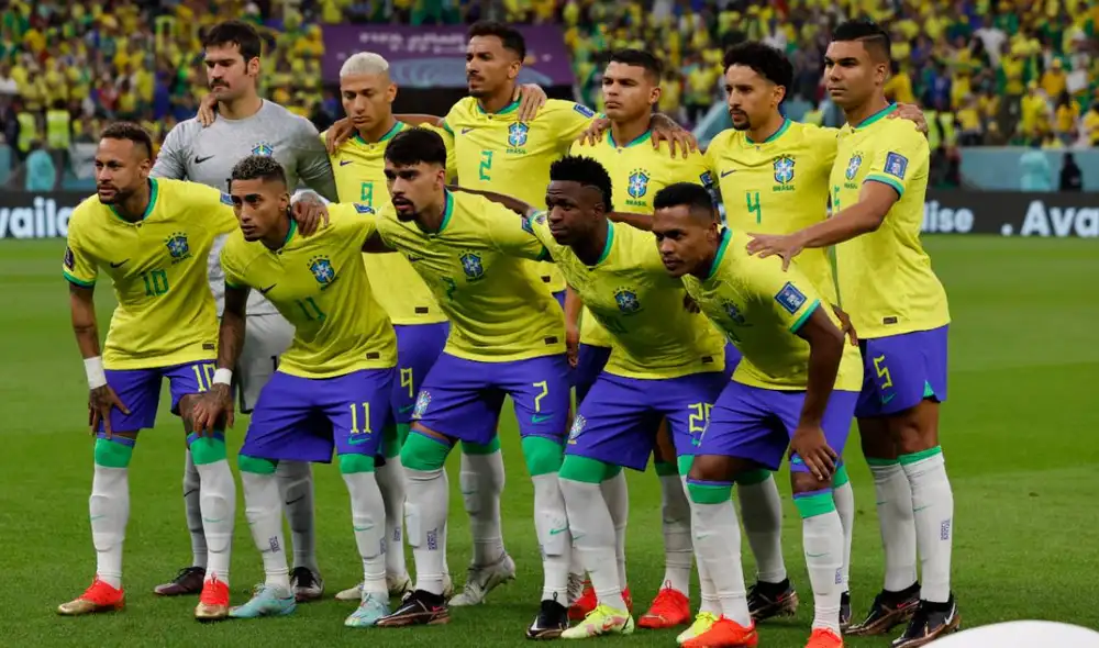 Brasil se encuentra en el primer lugar del Grupo G. Foto: EFE