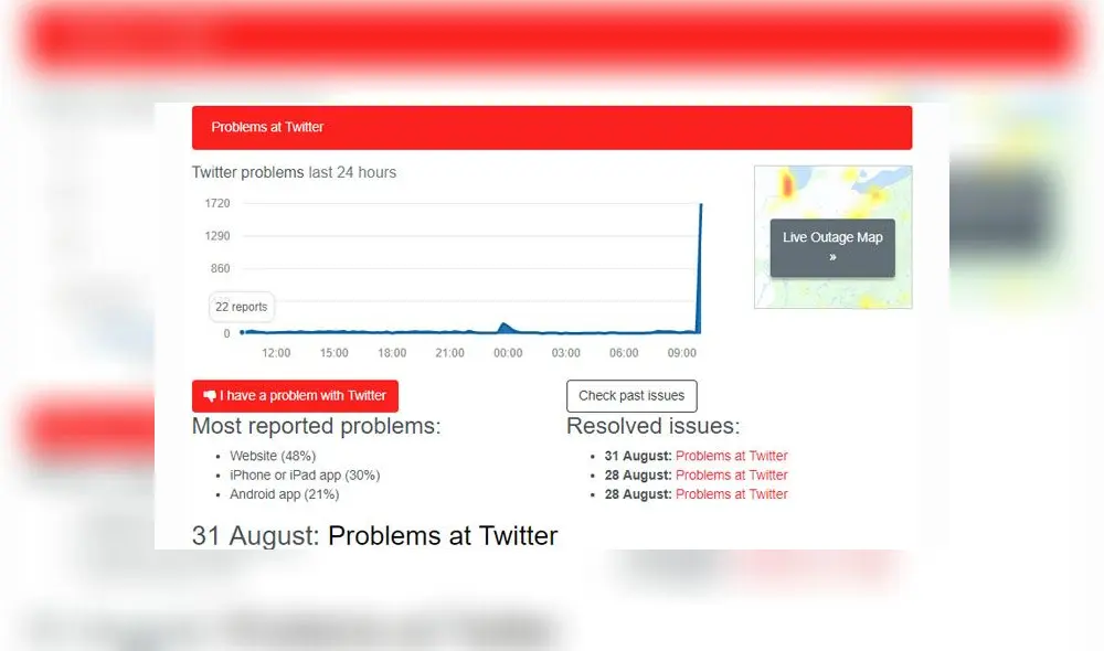El 48% de los usuarios ha tenido problemas para ingresar a su cuenta en la red social a través de la página web.