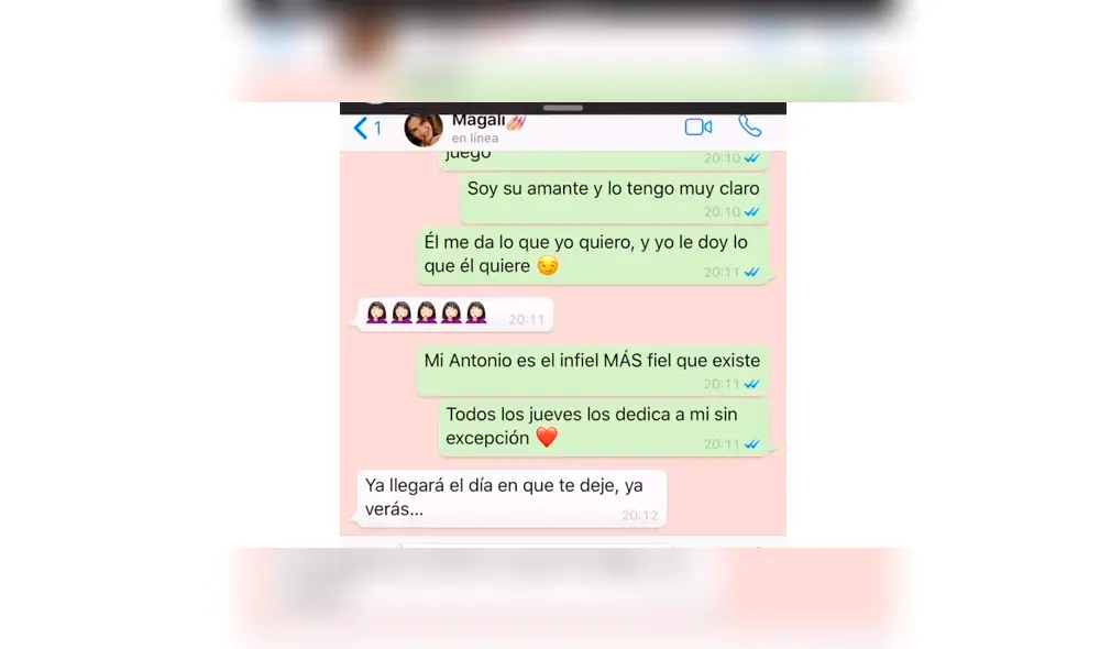 WhatsApp: joven termina con amante por su esposa, pero ella hace esto al descubrir su engaño [FOTOS]