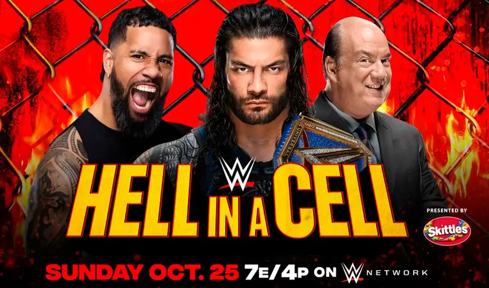 Roman Reigns vs. Jey Uso por el Campeonato Universal de WWE. Foto: WWE