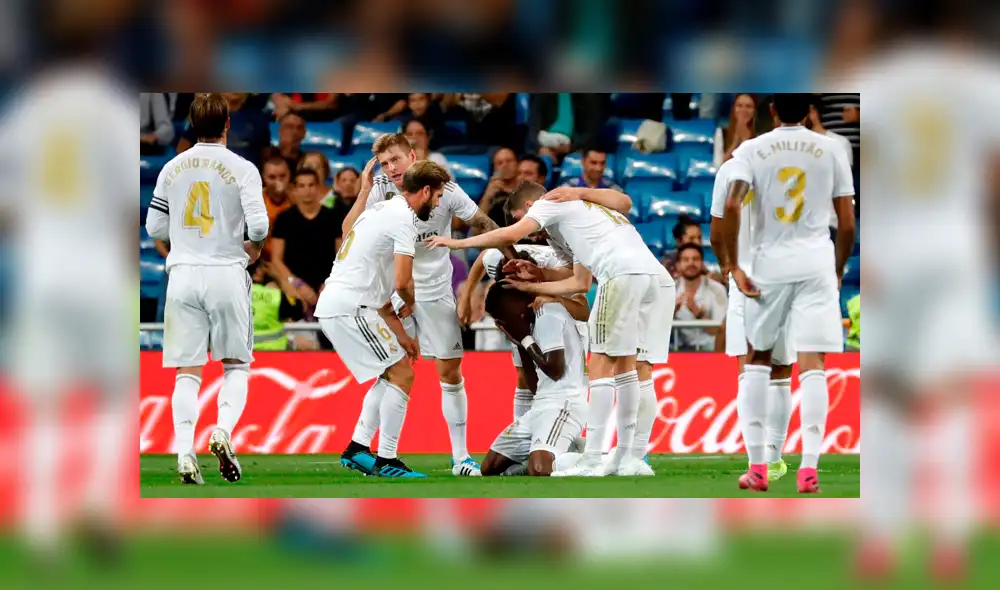 Vinicius Junior anotó su primer gol de la temporada. Créditos: EFE Vinicius Junior anotó su primer gol de la temporada. Créditos: EFE