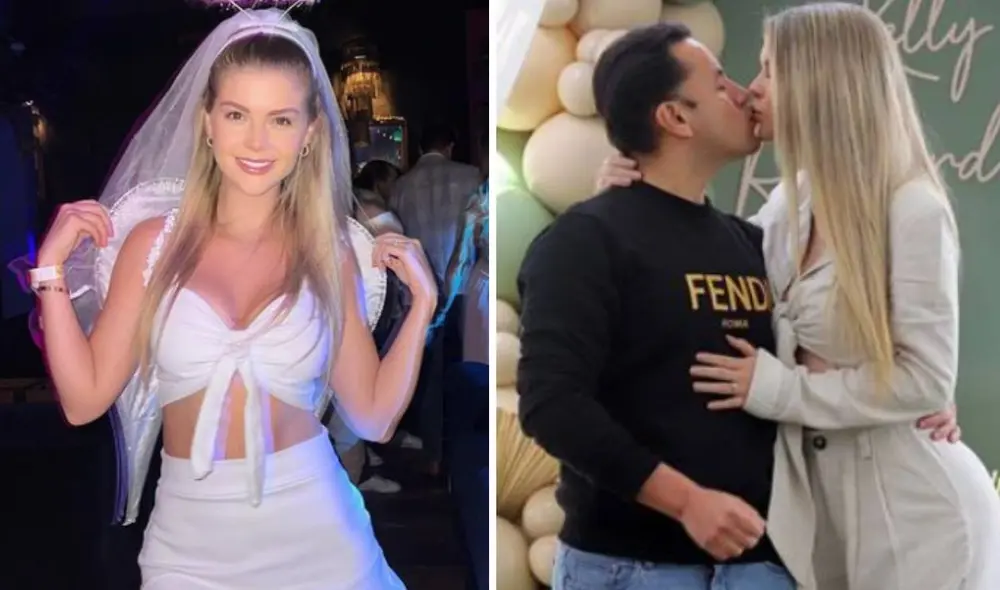 Brunella Horna fue a la prueba de su vestido de novia. Foto: Brunella Horna/Instagram
