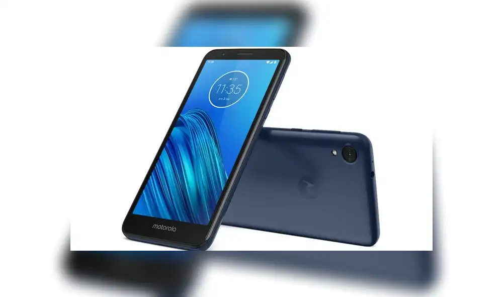 Se trata del nuevo Moto E6.