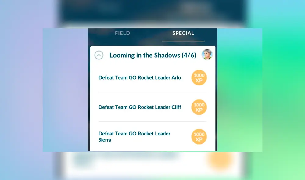 Te dejamos la lista confirmado de todas las misiones y recompensas confirmadas de “Acechando las sombras”, el nuevo evento de Pokémon GO.
