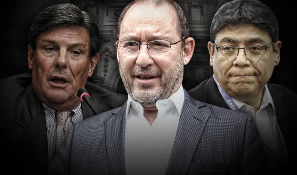 Rafael Rey, José Chlimper y Elmer Cuba son parte del directorio del Banco Central de Reserva. Diseño: Gerson Cardoso / La República.