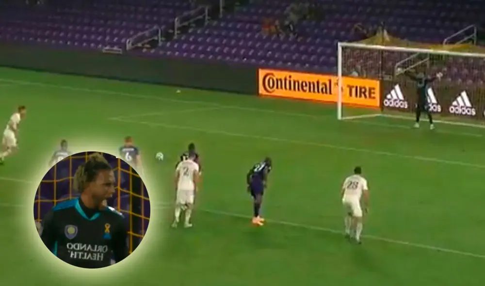 Pedro Gallese se lució en la MLS tras atajar penal. (FOTO: Captura ESPN/Composición La República).