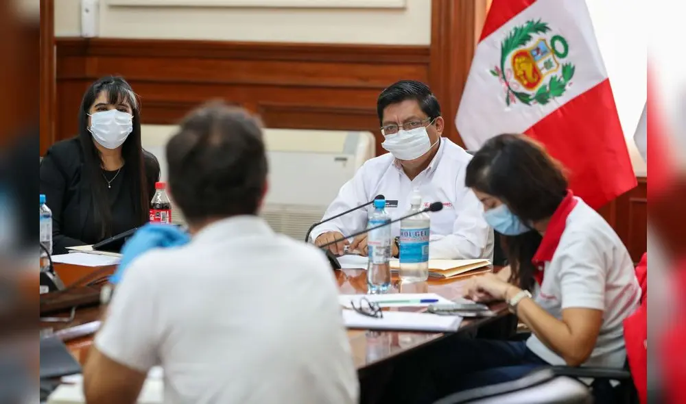 Vicente Zeballos es quien preside la Comisión Multisectorial de Alto Nivel contra el Coronavirus. Foto: Presidencia.