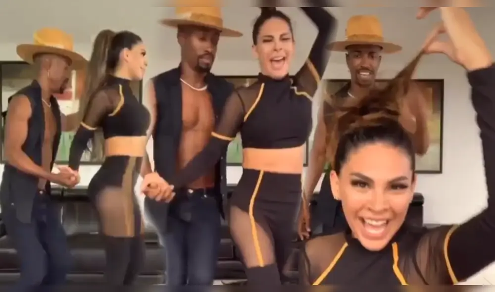 Stephanie Valenzuela pasa la vergüenza de su vida al quedarse sin extensiones en pleno baile TikTok