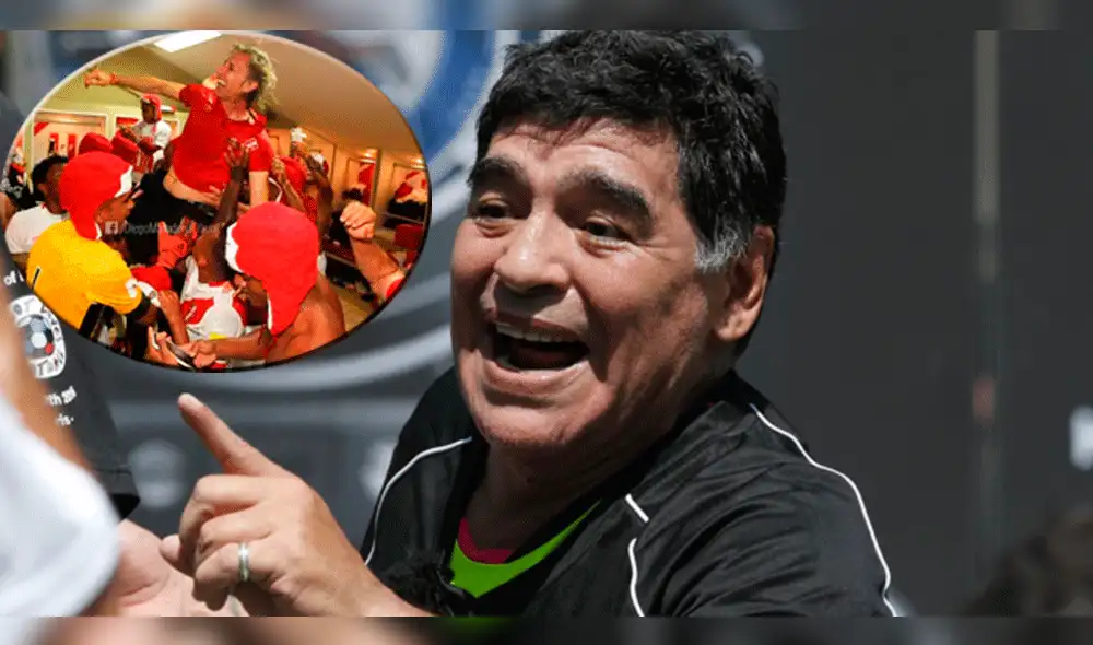 Perú a Rusia 2018: la euforia de Maradona por la clasificación de la ‘Bicolor’