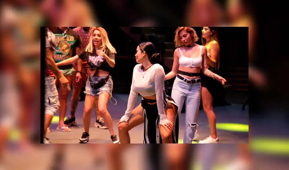 Karime, Dania y Fer ensayan para participar en el festival de Mazatlán. (Foto: captura MTV)