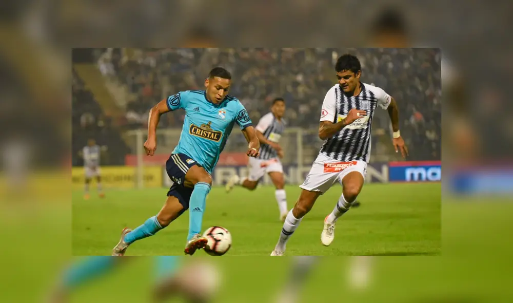 Alianza Lima vs. Cristal. Foto: Twitter/GolPerú