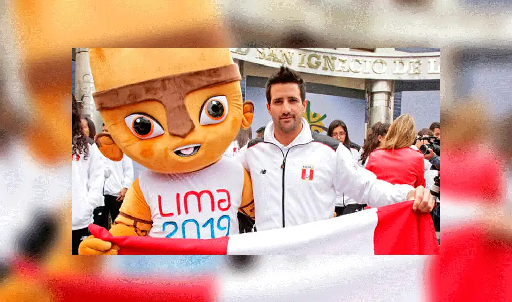 Stefano Peschiera compite en vela. Foto: Lima 2019