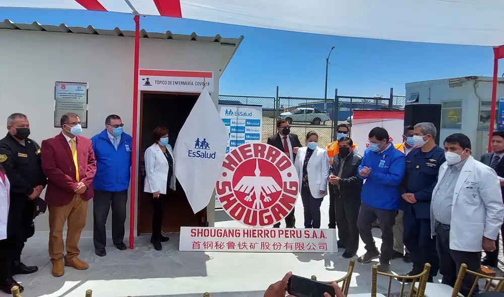 Shougang Hierro Perú S.A.A. Foto: difusión