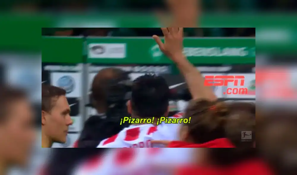 Claudio Pizarro: hinchas del Werder Bremen ovacionaron al peruano [VIDEO]