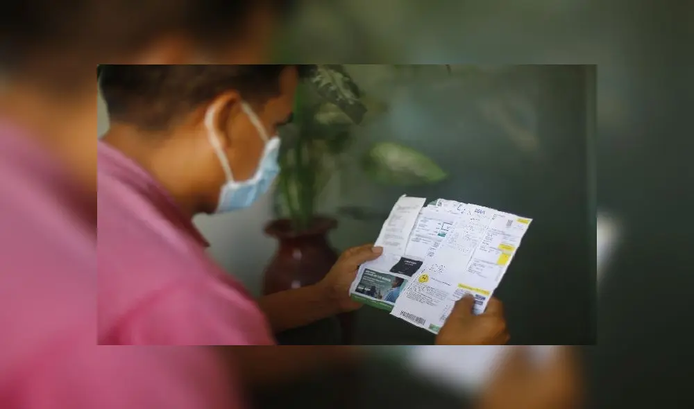 Recibo de luz. Foto: Carlos Contreras Merino/La República