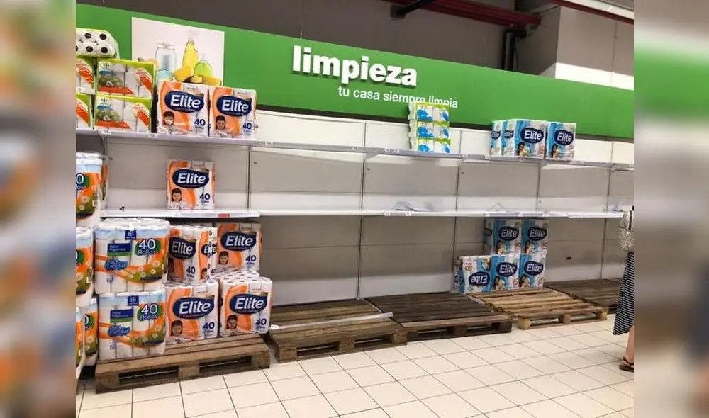 Coronavirus: CCL pide que se mantenga la calma ante desabastecimiento en supermercados Coronavirus: CCL pide que se mantenga la calma ante desabastecimiento en supermercados