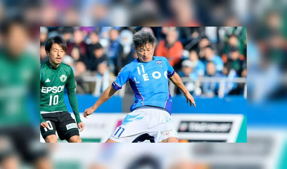 Kazuyoshi Miura inspiró al artista Yoichi Takahashi para crear a Oliver Atom. Foto: AP Kazuyoshi Miura inspiró al artista Yoichi Takahashi para crear a Oliver Atom. Foto: AP