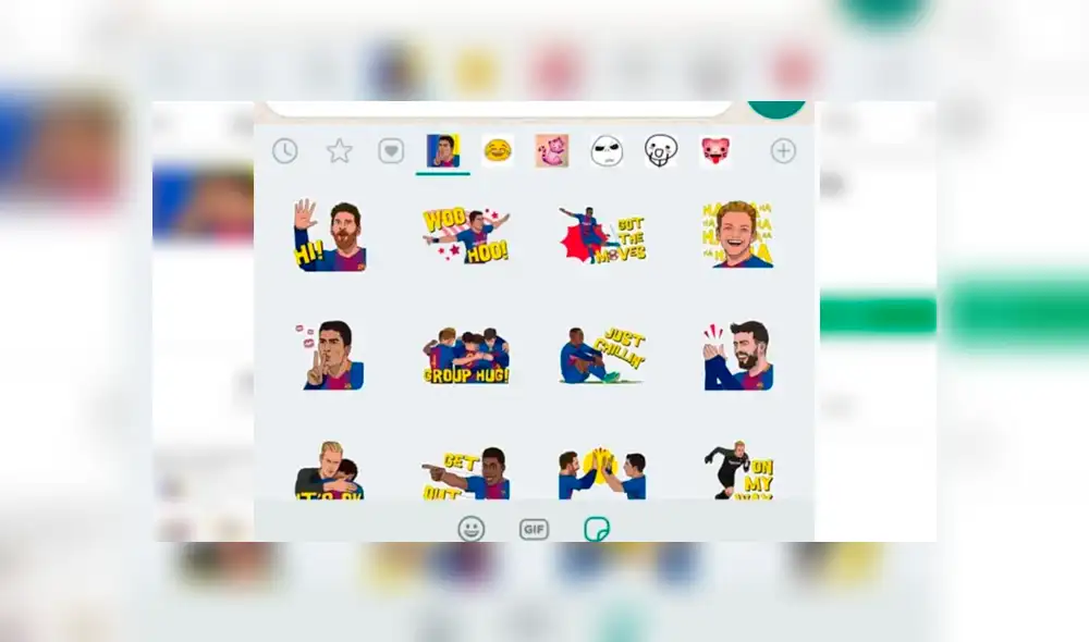 WhatsApp: conoce el truco para tener stickers de Lionel Messi y otras figuras del Barcelona en tu celular