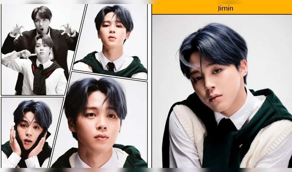 Jimin en las fotos conceptuales del álbum Map of the soul: 7