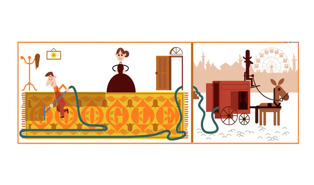 Hubert Cecil Booth: Google dedica doodle animado a inventor de la aspiradora [VIDEO]