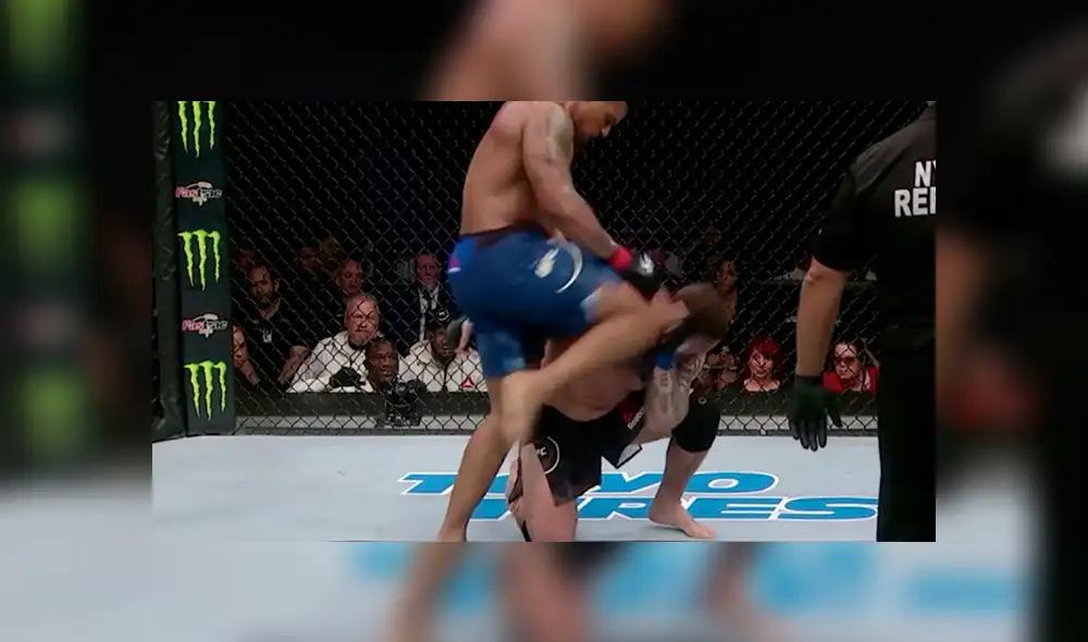 UFC: peleador es descalificado por cometer un rodillazo ilegal a su oponente [VIDEO]