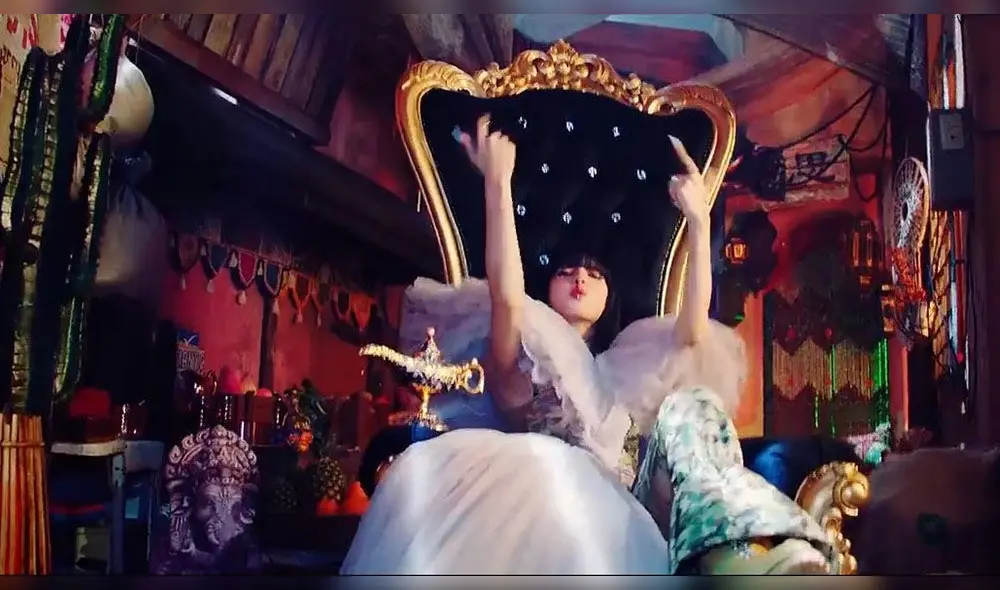 Divinidad Ganesha fue tendencia en India luego de que apareciera en escenografía del MV. Foto: captura