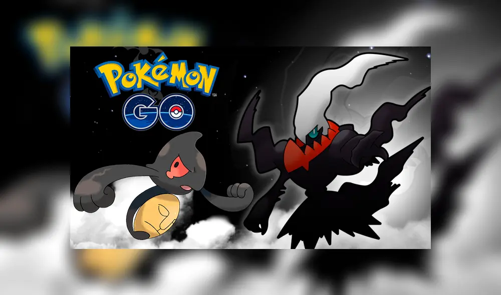 Darkrai y Yamask protagonizan evento de Halloween 2019 en Pokémon GO