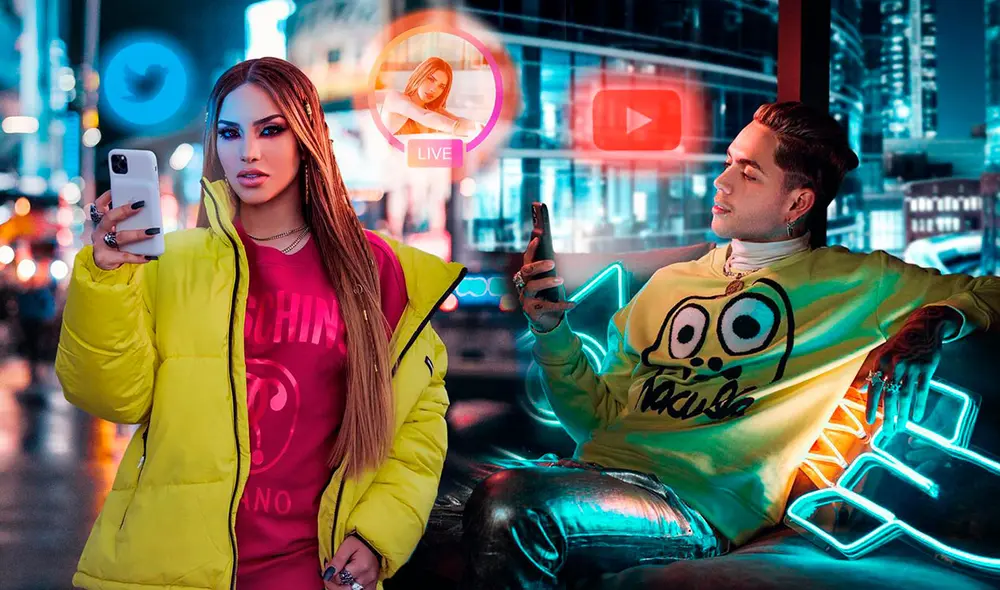 Kimberly Loaiza y JD Pantoja lanzan Space Movil. Foto: composición La República/ Instagram