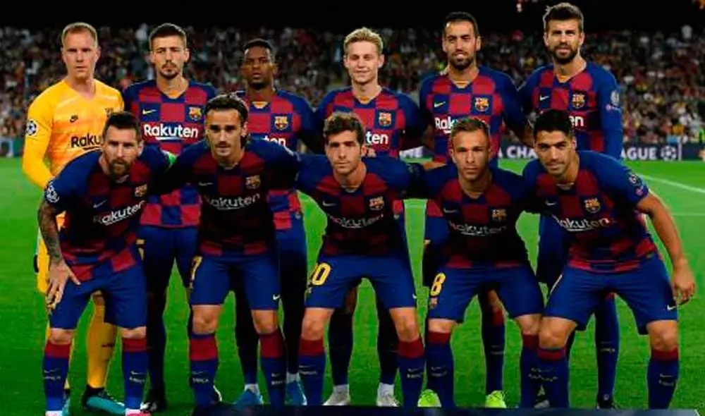 Cinco futbolistas del primer equipo y dos del cuerpo técnico dieron positivo para COVID-19. Foto: Prensa FC Barcelona Cinco futbolistas del primer equipo y dos del cuerpo técnico dieron positivo para COVID-19. Foto: Prensa FC Barcelona