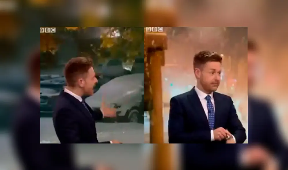 Vía YouTube. Meteorólogo de BBC estaba anunciando el reporte del clima para una ciudad de Estados Unidos, cuando su reloj inteligente se activó y desmintió su pronóstico