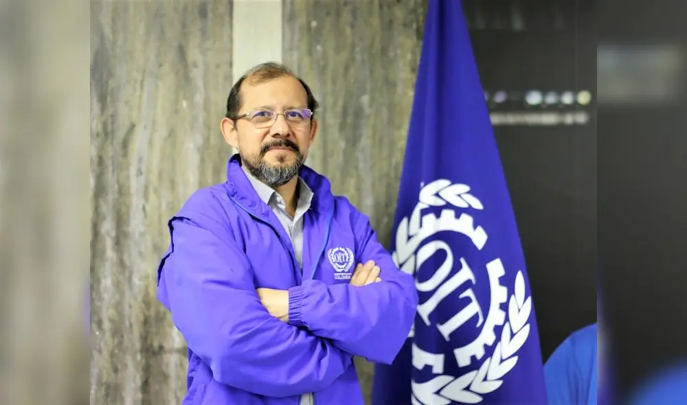 Italo Cardona, director de la OIT para los países andinos. Foto: Difusión. Italo Cardona, director de la OIT para los países andinos. Foto: Difusión.
