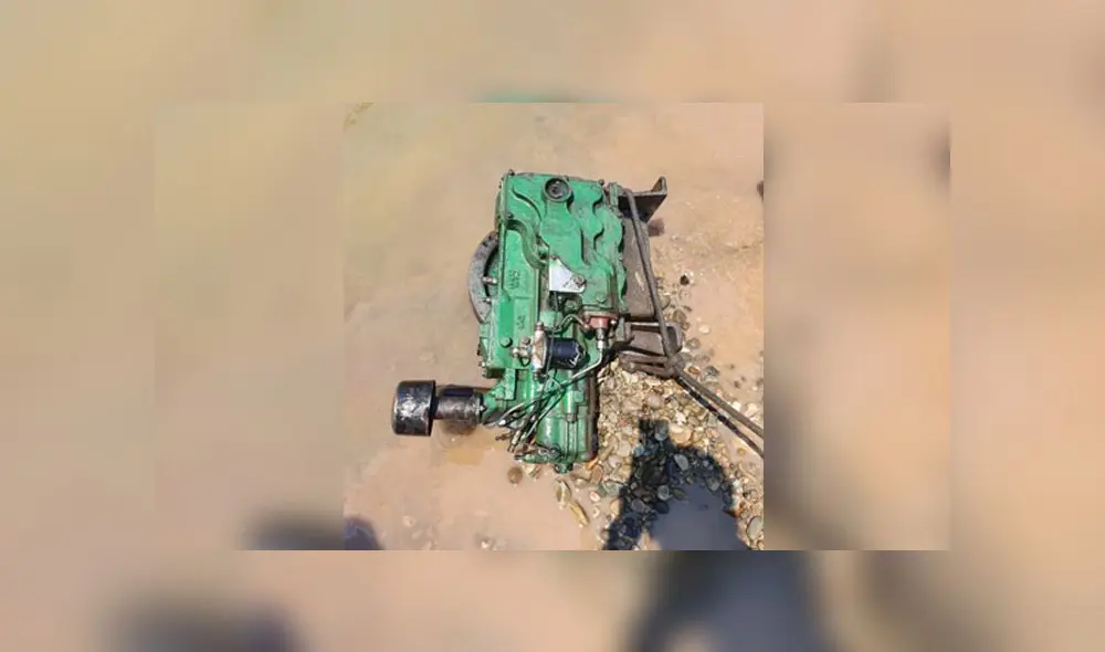 En total se destruyeron seis balsas carrancheras con sus respectivos motores e instrumentos. (Foto: Difusión) En total se destruyeron seis balsas carrancheras con sus respectivos motores e instrumentos. (Foto: Difusión)