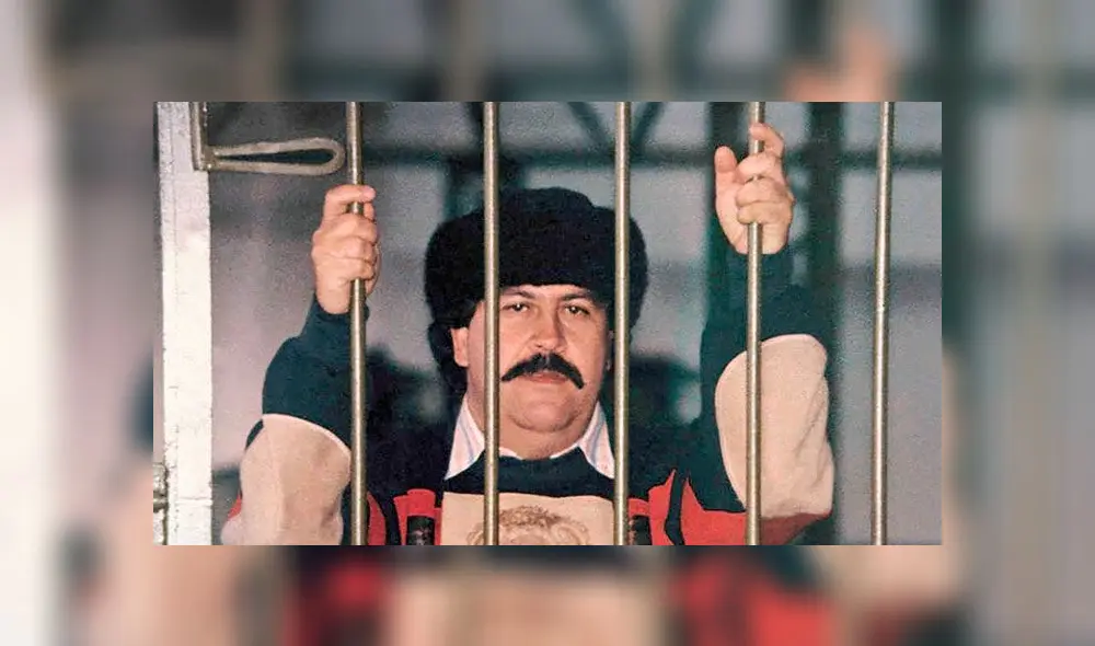Pablo Escobar preso en La Catedral. Foto: Difusión Pablo Escobar preso en La Catedral. Foto: Difusión