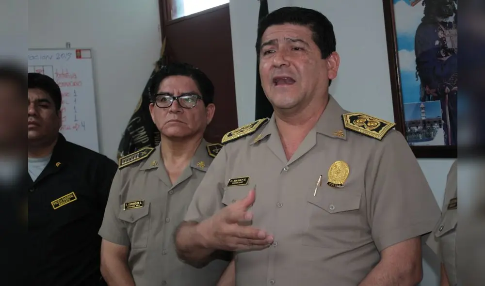 General PNP reafirma su compromiso contra el crimen en Piura.