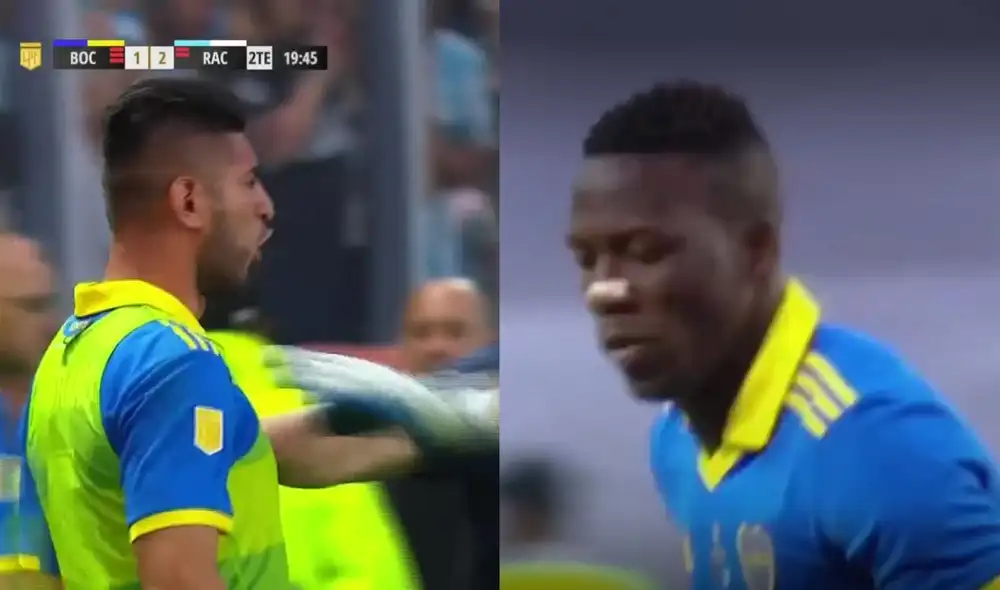 Zambrano y Advíncula salieron campeones de la Liga Profesional de Argentina 2022. Foto: captura ESPN Zambrano y Advíncula salieron campeones de la Liga Profesional de Argentina 2022. Foto: captura ESPN