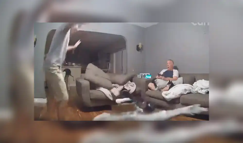 Desliza para ver el desenlace del video viral publicado en Facebook. Foto: Captura.