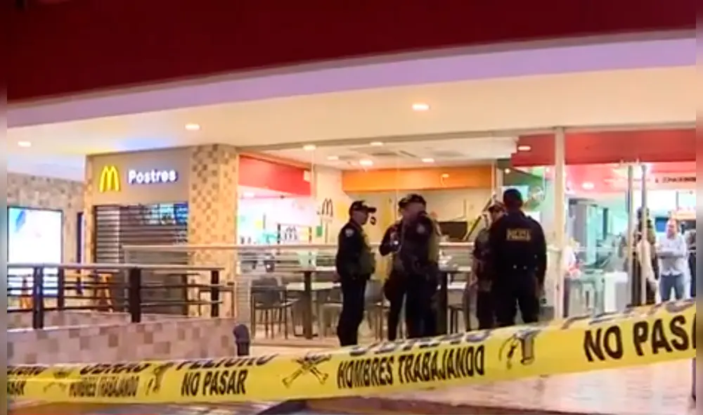 El hecho ocurrió alrededor de las 10:00 de la noche. (Foto: Captura video)