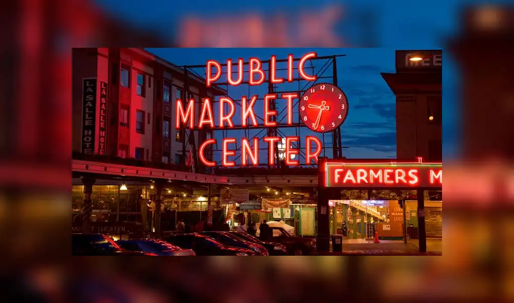 Centro de Seattle. Foto: difusión.