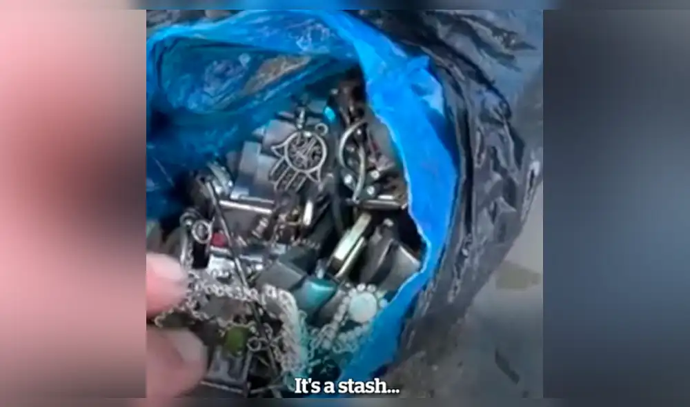 Facebook viral: se topa con extraña bolsa abandonada en río de Inglaterra y encuentra increíble tesoro dentro Facebook viral: se topa con extraña bolsa abandonada en río de Inglaterra y encuentra increíble tesoro dentro