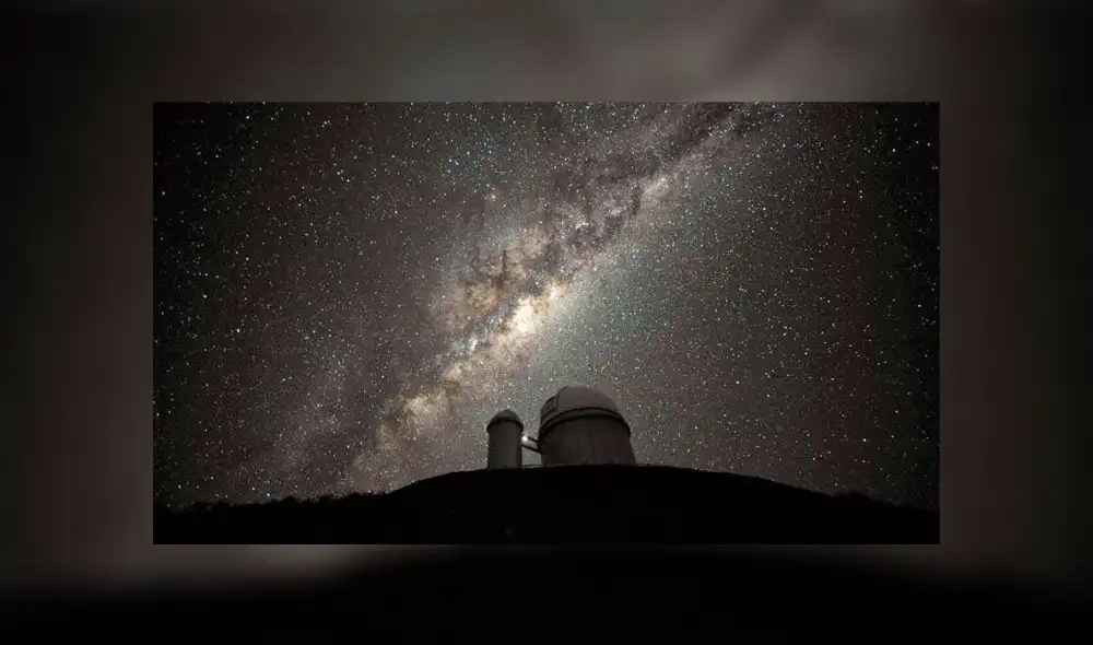 Cielo del Observatorio Europeo Austral. Foto: EFE.