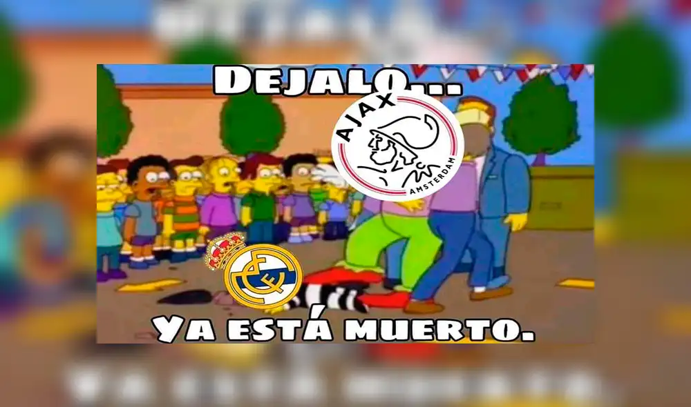 Real Madrid fue eliminado de la Champions y salieron los crueles memes [FOTOS]