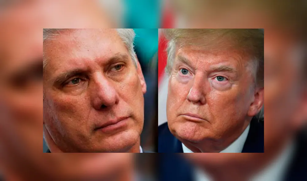 Díaz-Canel a Donald Trump Díaz-Canel a Donald Trump