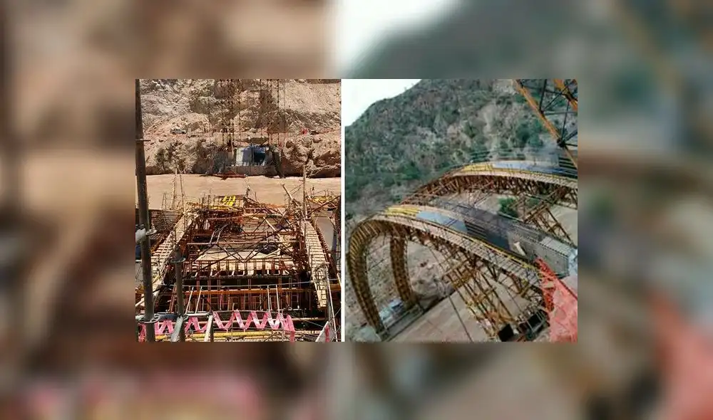 Chachapoyas: Contraloría inspecciona obra de puente Chacanto, tras colapso de estructura