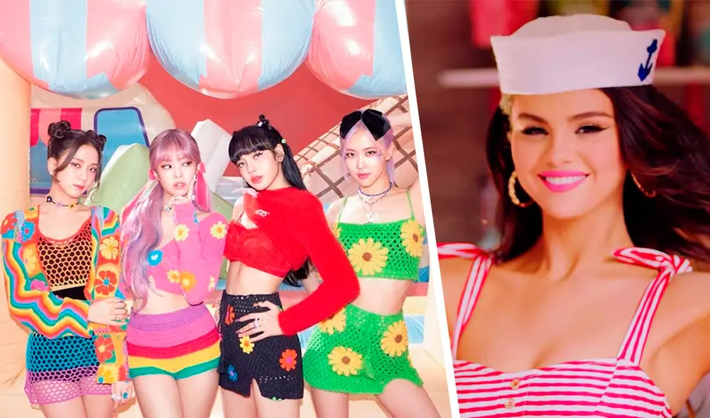 BLACKPINK y Selena Gomez es reconocida por importante revista especializada. Foto: YG/capturas