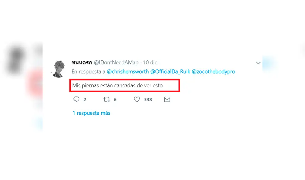 Chris Hemsworth revela su duro entrenamiento y provoca quejas de sus fans