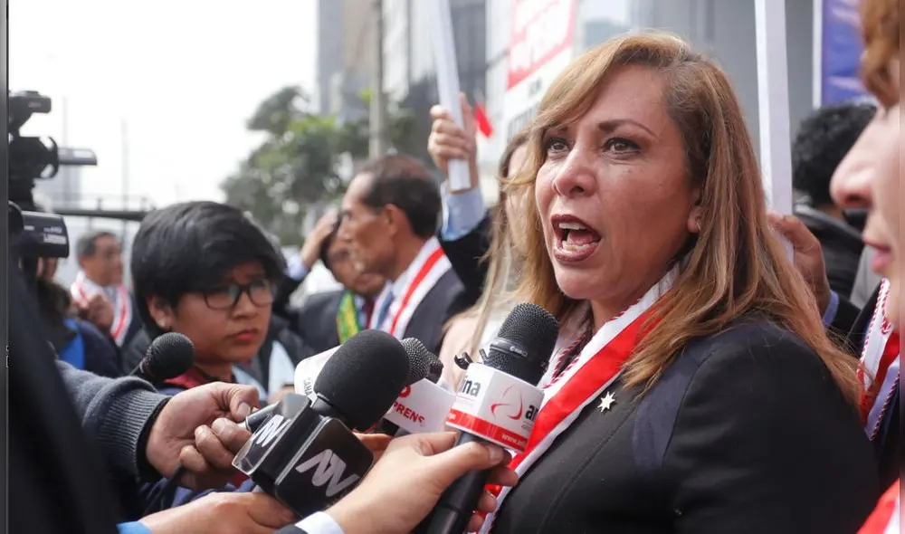María Elena Portocarrero manifestó también que ha remitido cartas a la Junta de Vigilancia y al Comité Electoral. Foto: La República. María Elena Portocarrero manifestó también que ha remitido cartas a la Junta de Vigilancia y al Comité Electoral. Foto: La República.