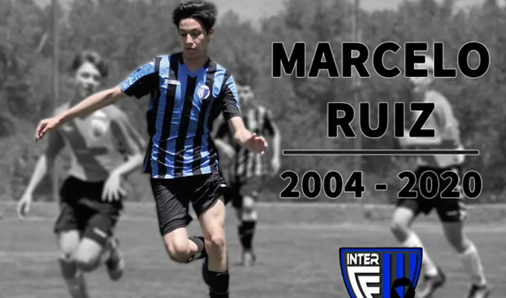 Marcelo Ruiz tenía apenas 16 años. Foto: @interescaldes. Marcelo Ruiz tenía apenas 16 años. Foto: @interescaldes.