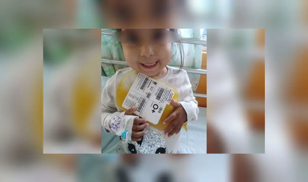 La pequeña Zio Yeluz Buiza Huamán sufrirá la extirpación de su bazo y necesitará mayores transfusiones. (Foto: Difusión) La pequeña Zio Yeluz Buiza Huamán sufrirá la extirpación de su bazo y necesitará mayores transfusiones. (Foto: Difusión)