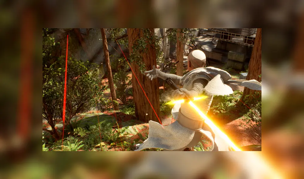 Juan Pablo II enfrenta al lado oscuro en Star Wars Battlefront II. Juan Pablo II enfrenta al lado oscuro en Star Wars Battlefront II.