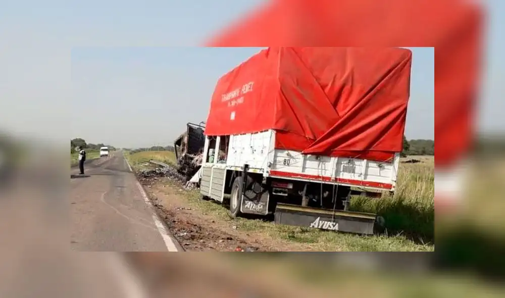 El choque tuvo lugar cuando el hombre trataba de escapar. Fuente: El Tribuno. El choque tuvo lugar cuando el hombre trataba de escapar. Fuente: El Tribuno.